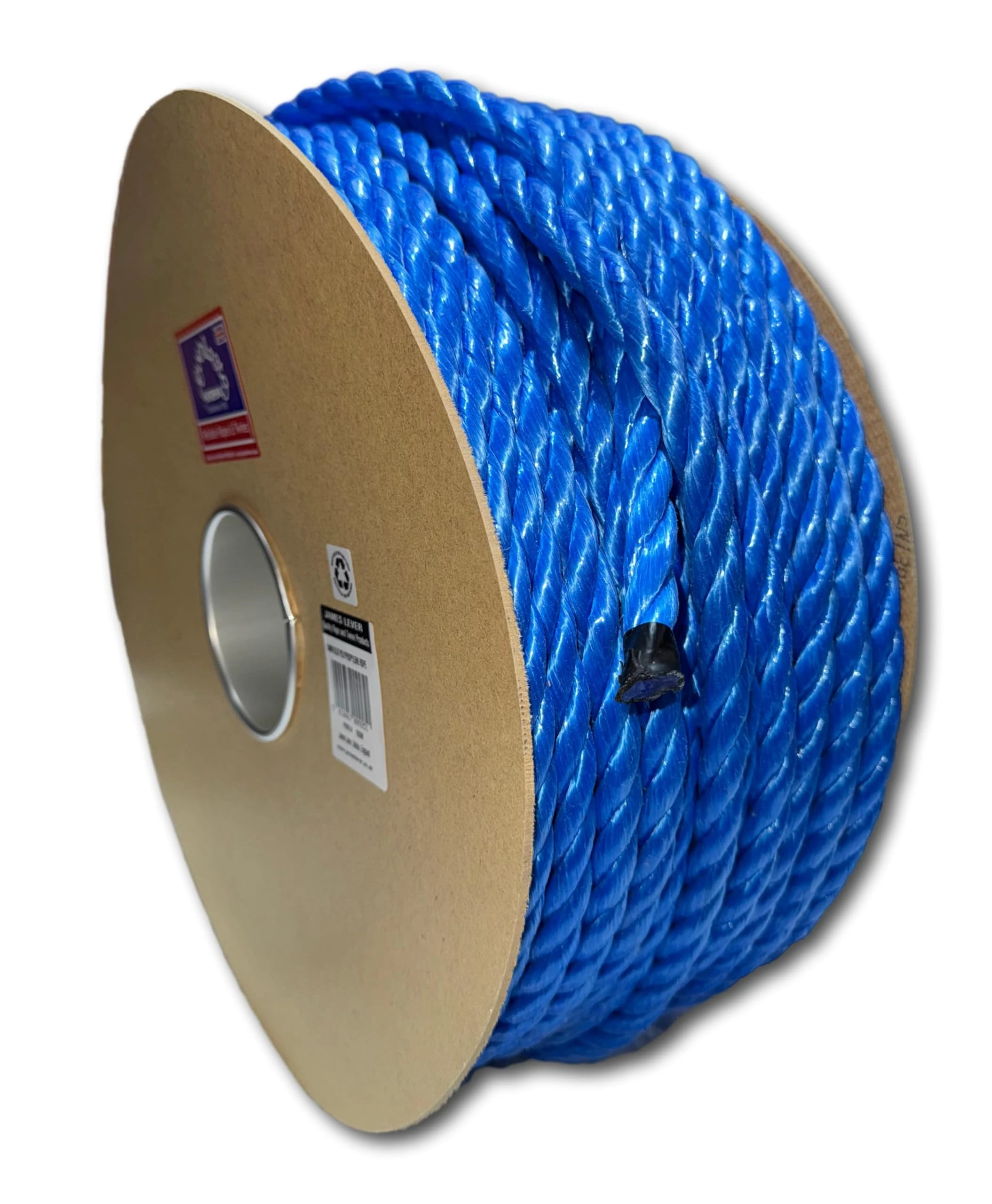 100M TRADE REELS EVERLASTO BLUE POLYPROPYLENE POLY ROPE 6MM 8MM 10MM 12MM 14MM (14MM)