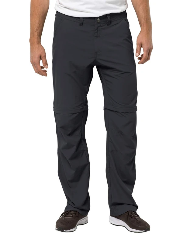 Jack Wolfskin Men Canyon Zip Off Pants Men's Pants - Phantom, Size: 58 - Image 1