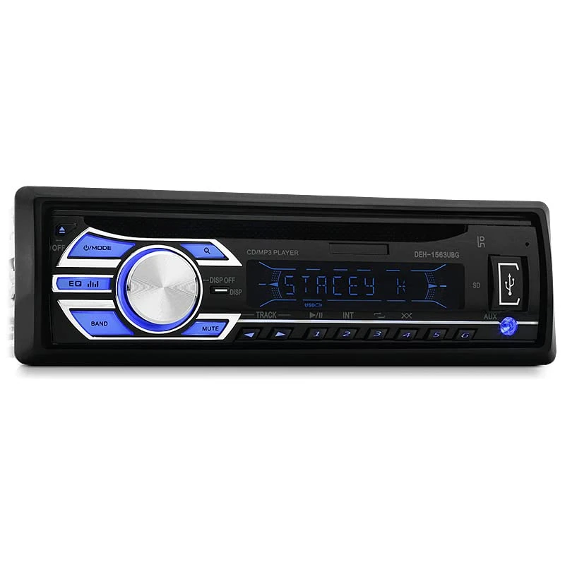 TUNEZ® Single 1 DIN Car Radio CD Player 3.5mm AUX-In Player Radio MP3 / USB/SD/AUX/FM Audio Head Unit