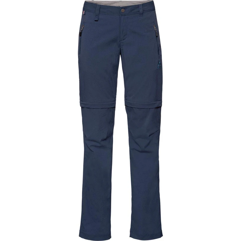 Odlo ODLOB (オドロ) Women Pants Zip-Off WEDGEMOUNT Pants - Diving Navy, 42 - Image 1