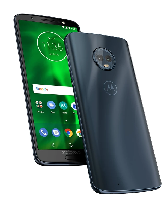 motorola moto g6 5.7-Inch Android 8.0 Oreo UK Sim-Free Smartphone with 3GB RAM and 32GB Storage (Single Sim) - Deep Indigo (Renewed)