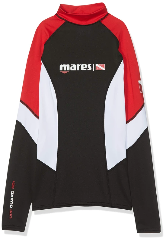 Mares Rash Guard TRILASTIC L-Sleeve DC SheDive Undershaft, Multicolor, XXS - Image 1
