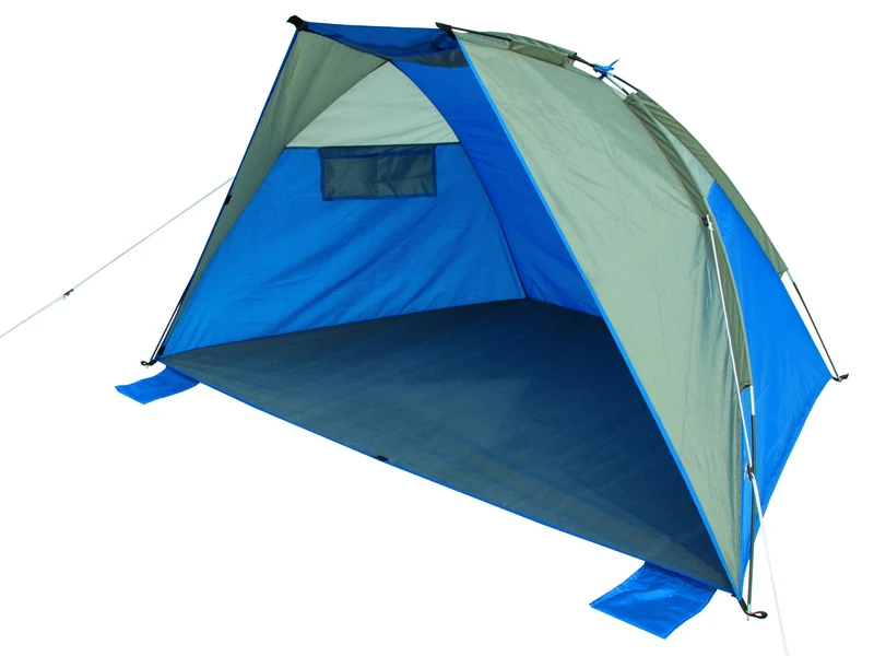 High Peak Hih8L Bilbao Pop Up Beach Shelter Bluegrey, - Image 1