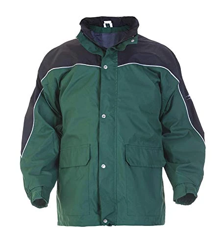 Hydrowear 072465GRP-S Uitwijk Simply No Sweat Parka, Small, Green/Black