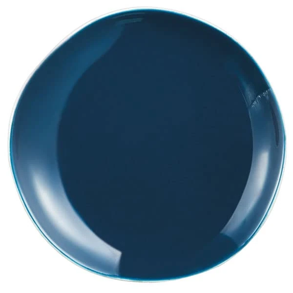 Arcoroc N9051 Rocaleo Plate, Marine, 200mm Diameter, Pack of 6