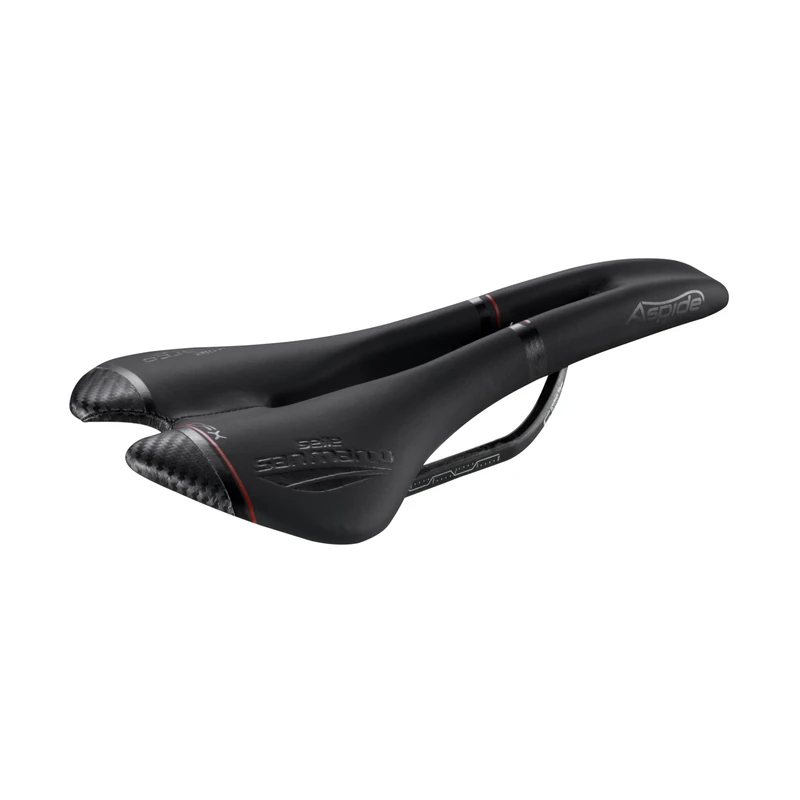 Selle San Marco Aspide Open Fit Carbon FX Saddle Black/Black Wide (L2)