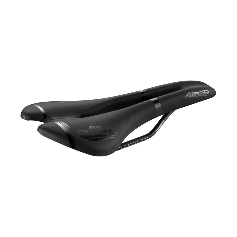 Selle San Marco Aspide Open Fit Dynamic Saddle Black/Black Narrow (S2)
