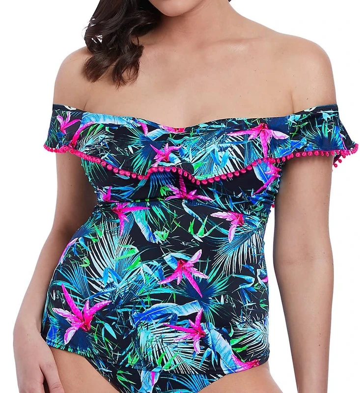 Jungle Flower Underwire Bandini Top