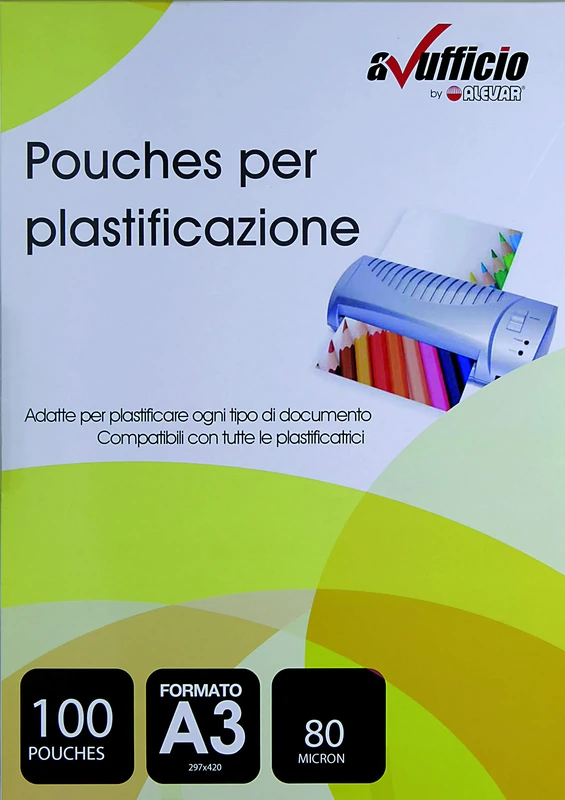 Alevar 3131/A3 Laminator Pouches