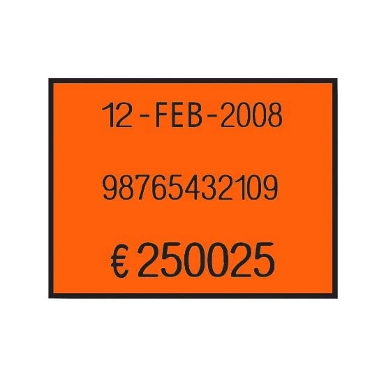 Alevar 3470/PAR Price Labels Rolls