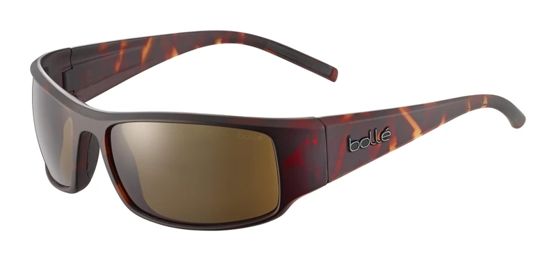 bollé - KING Tortoise Matte - Brown Polarized, Sunglasses, Large, Unisex Adult