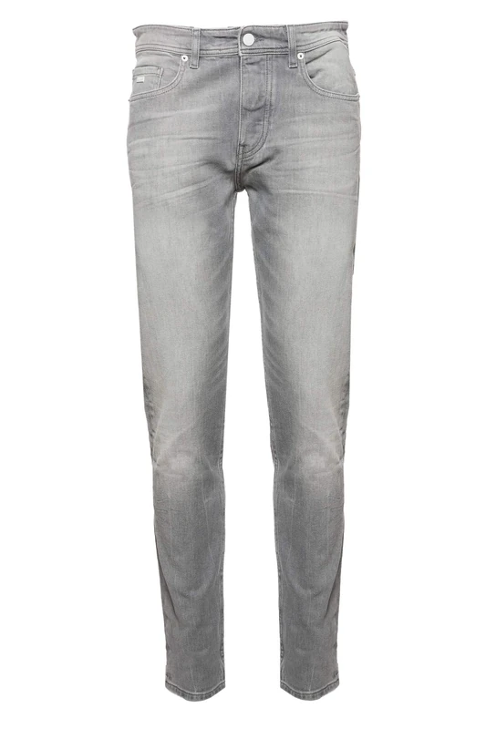 BOSS Men's Taber Bc-c Tapered Fit Jeans, Silver (Silver 040), W36/L36 (Size: 3636)