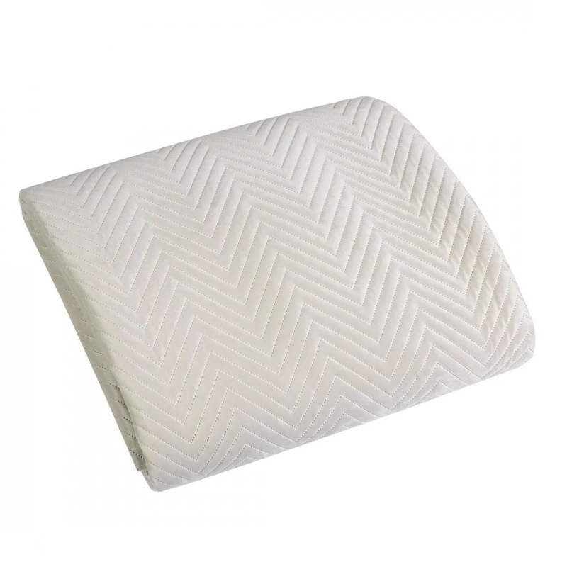 Eurofirany Double-Sided Velvet & Microfibre Quilted Bedspread - For Sofia Bed & Sofa Cream 170 x 210 cm