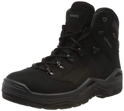 Lowa Renegade Work GTX Black Mid S3 Ci, Unisex Adults’ SRC Safety Boots, Black (Black 0999), 9 (43 EU) - Image 1