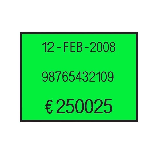 Alevar 3470/PV Rolls Labels for Pricers