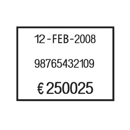 37x28 Box of 24 Rolls Removable White Pricing Labels