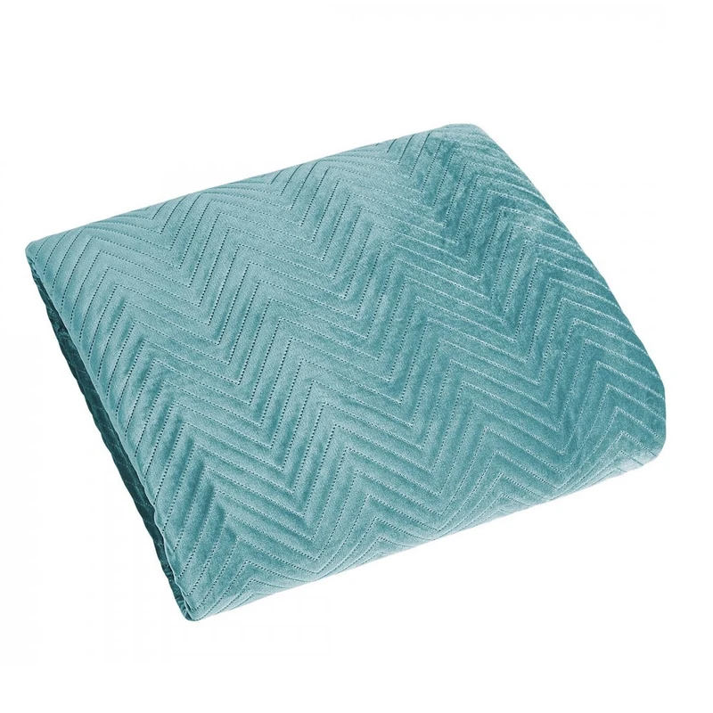 Eurofirany Exclusive Glamour Quilted Bedspread Throw (Sofia Mint, 200 x 220 cm) Fabric