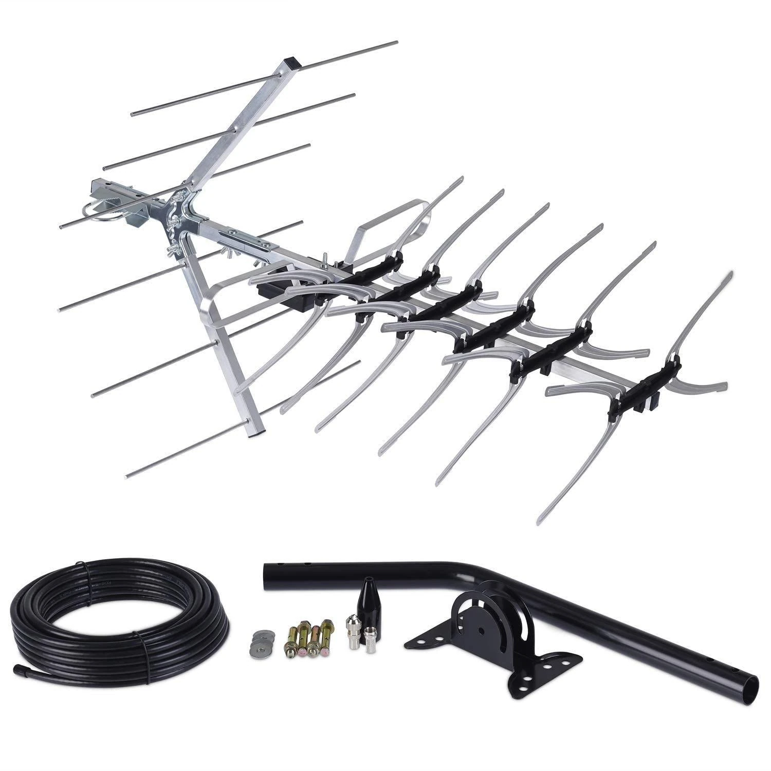 SSL 36 Element TV Aerial KIT 4G & 5G Filtered Loft & Outdoor Digital TV Aerial for Digital HD TV With Full Kit High Performance