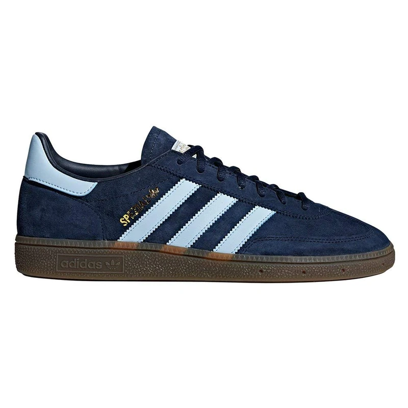 adidas Men's Spezial Handball Shoe, Collegiate Navy Clear Sky Gum, 7 UK