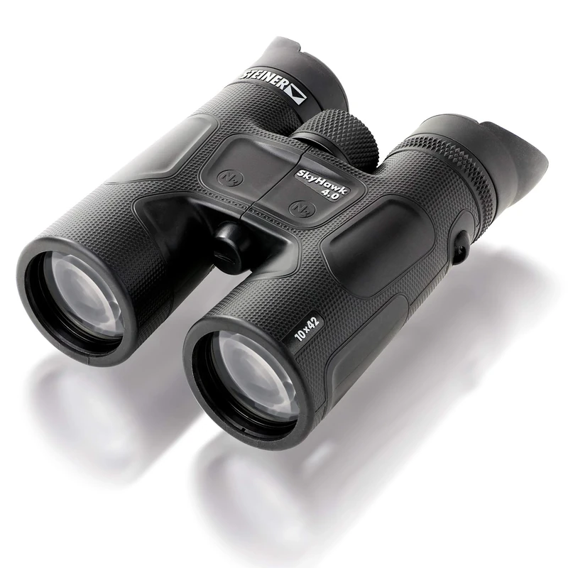 STEINER binoculars SkyHawk 4.0 10x42 - German quality optics, sharp 3D viewing experiences, robust, perfect for nature, animal and bird watching