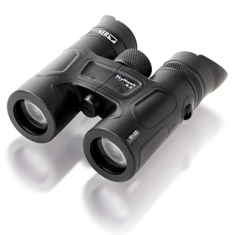 STEINER binoculars SkyHawk 4.0 10x32 - German quality optics, sharp details, robust, ergonomic, perfect for nature, animal and bird watching