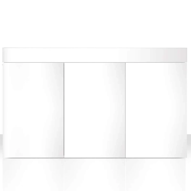 Amtra Station 120 - White Wooden Aquarium Cabinet, 120x50x80 cm - Sturdy Support in Classic and Essential Style to Have a Complete Aquarium Accessories Kit - Made in Italy