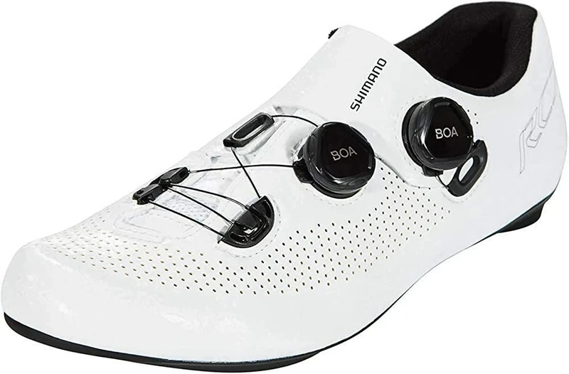 Shimano RC7 (RC701) SPD-SL Shoes, White, Size 50 Wide