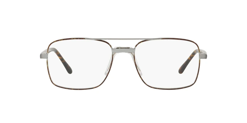 Ray-Ban Men’s 0SF2263 Optical Frames, Multicolour (Gunmetal/Tabacco), 54