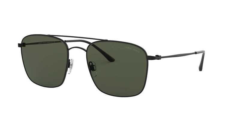 Ray-Ban Men’s 0AR6080 Sunglasses, Black (Matte Black), 55