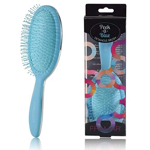 Framar Peek-a-Blue Detangling Brush