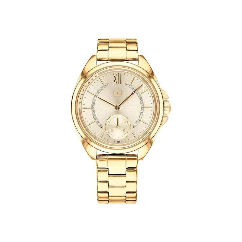 Tommy Hilfiger Unisex Adult Quartz Watch, Analogue Classic Display and Stainless Steel Strap 1781988