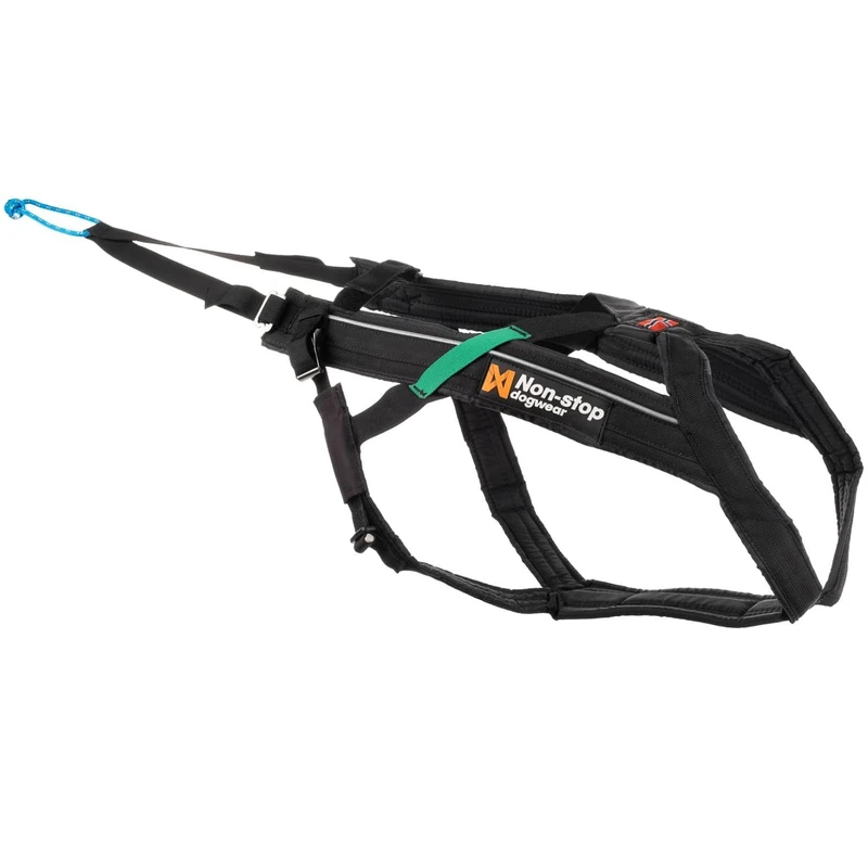 Non-Stop Dogwear Freemotion Harness - Black - Size 10