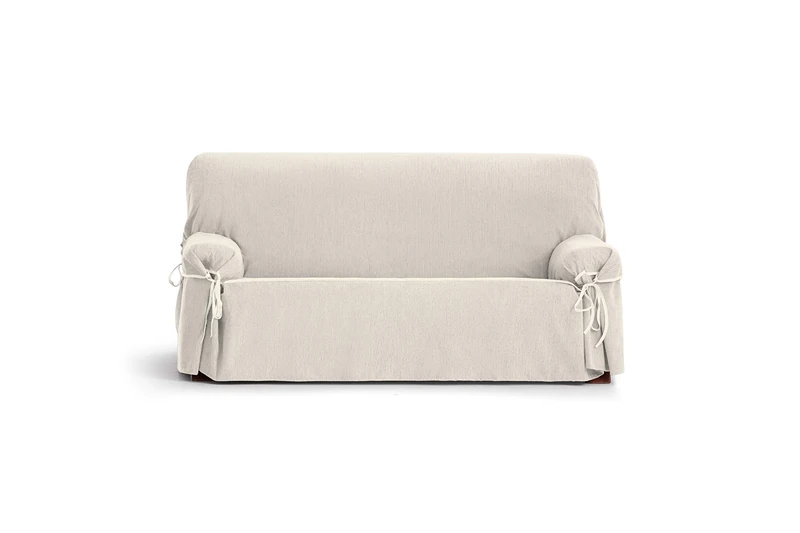 Eysa Waterproof and Breathable Sofa Cover, 65% polyester 35% cotton, Ecru, 180-230 cm