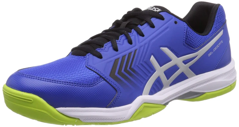 ASICS Men's Gel-Dedicate 5 Tennis Shoes, Blue (Illusion Blue/Silver 409), 7 UK