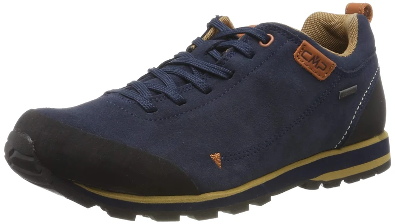 CMP Men's Elettra Low Hiking Shoe WP Trekking, Black Blue, 8 UK