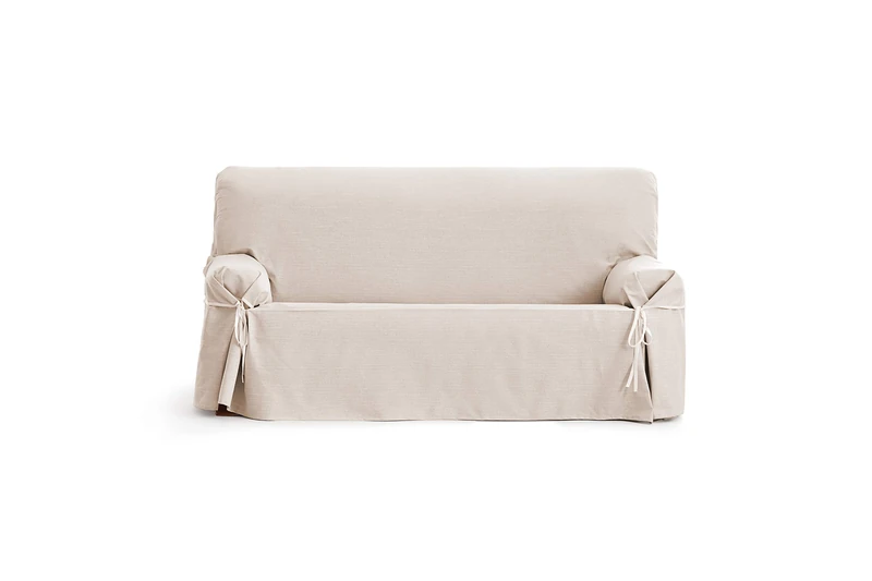 Eysa Waterproof and Breathable Sofa Cover, 90% cotton 10% polyester, Beige, 180-230 cm