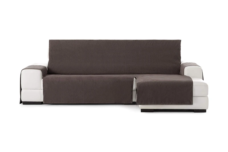 Eysa Waterproof and Breathable Sofa Cover, 65% polyester 35% cotton, Chocolate, 240 cm - Image 1
