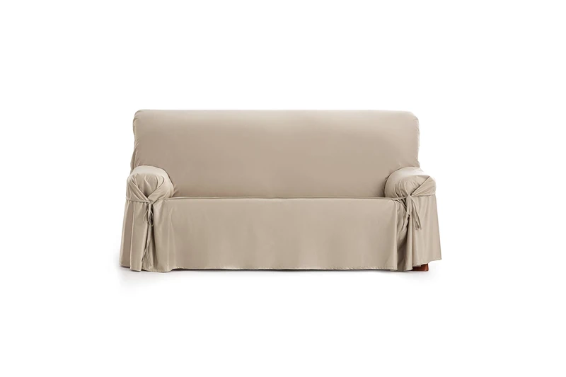 Eysa Waterproof and Breathable Sofa Cover, 100% polyester, Beige, 180-230 cm