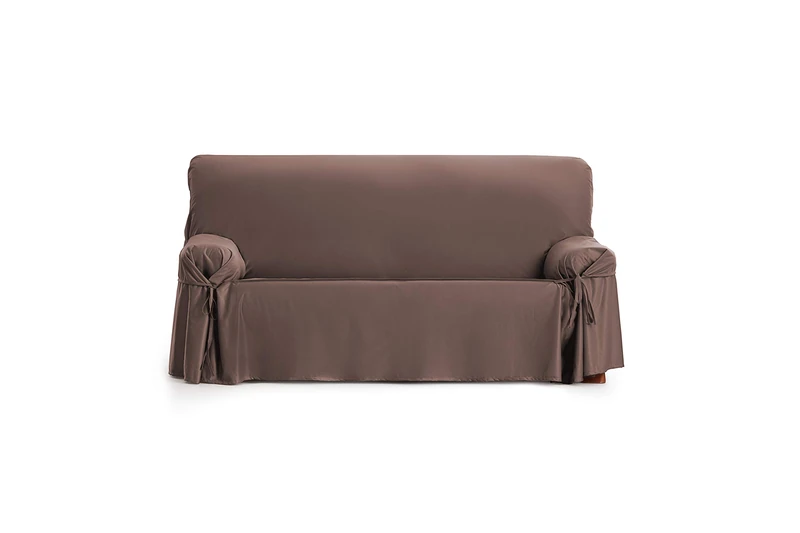 Eysa Waterproof and Breathable Sofa Cover, 100% polyester, Brown, 180-230 cm