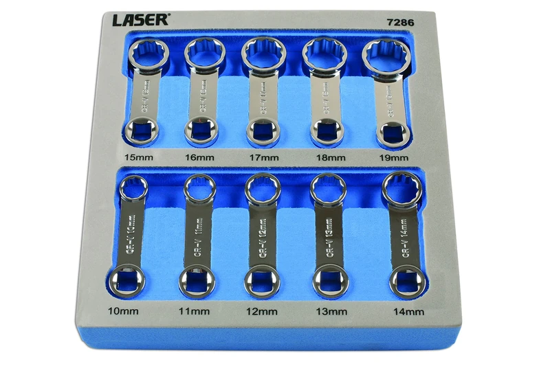 Laser 7286 Torque Adaptor Set 3/8"D 10pc - Image 1