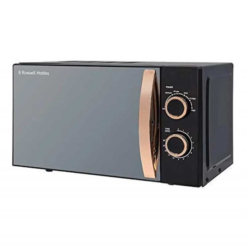 Russell Hobbs RHM1727RG 17 Litre 700 W Rose Gold Solo Microwave With 5 Power Levels, 30 Minute Timer, Defrost Setting, Easy Clean