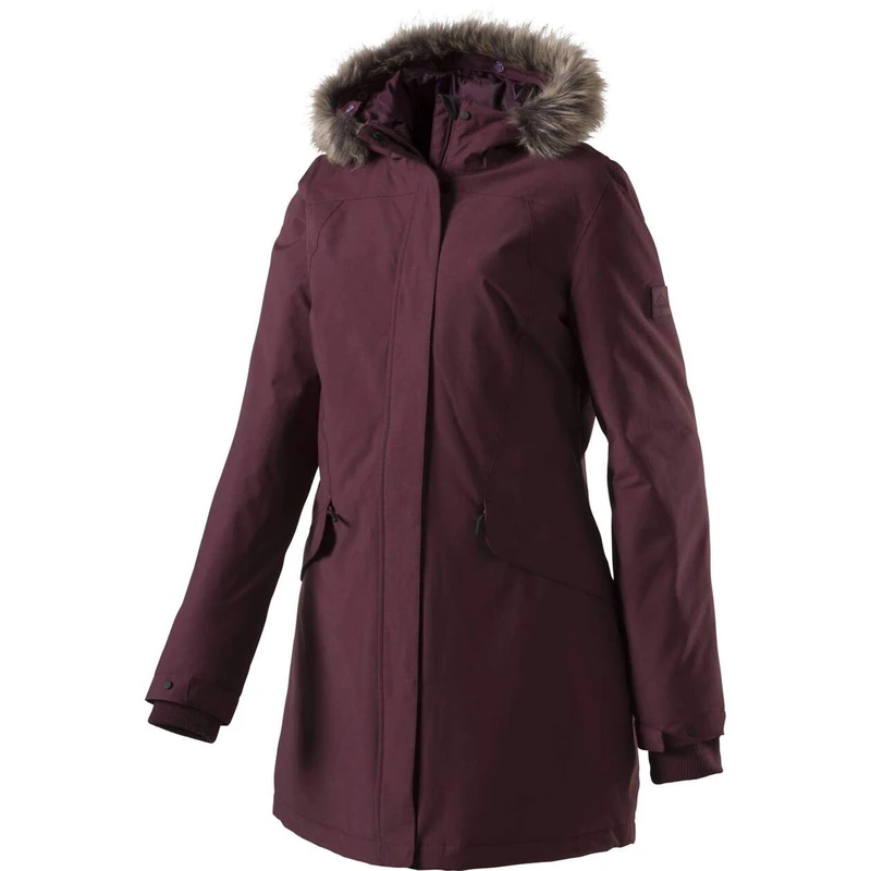 Mckinley Women Parka Amberly Jacket - Red Wine, Size 38
