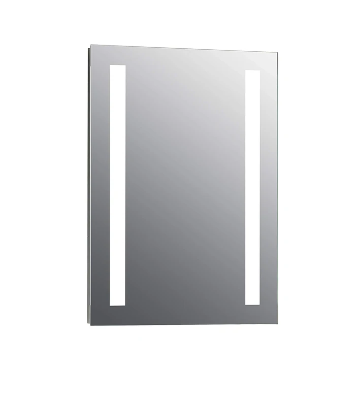 Keenware KBM-003 LED Bathroom Mirror with Demister & Shaver Socket; 700x500mm Silver