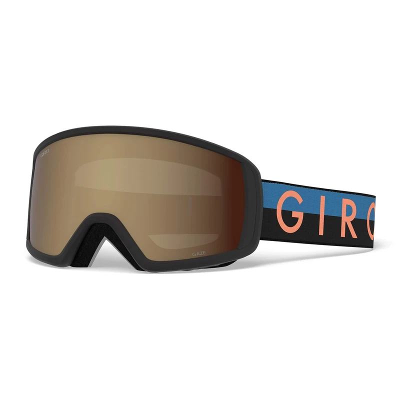 Giro Women Gaze Snow Goggles - Blue/Peach Throwback Ar40, Medium Frame