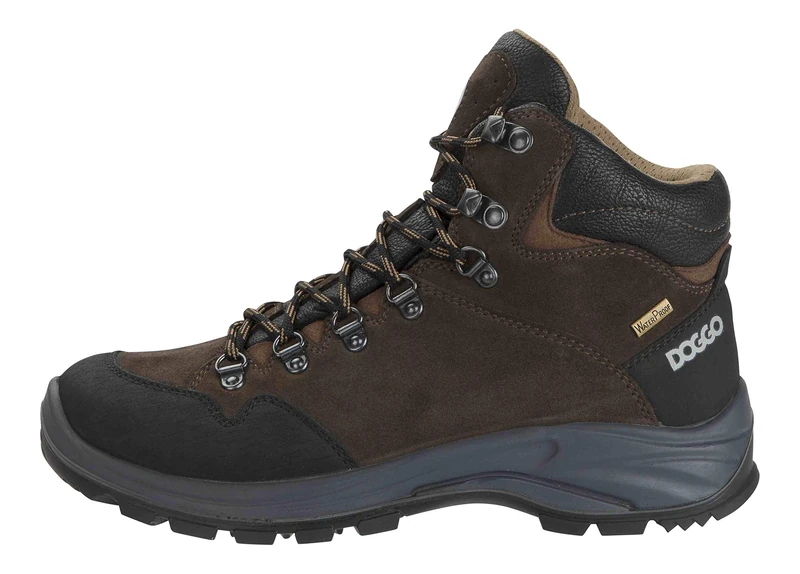 DOGGO Boje, Unisex Adults’ Biker Boots, Brown (Braun/Schwarz Braun/Schwarz), 5 UK (38 EU)