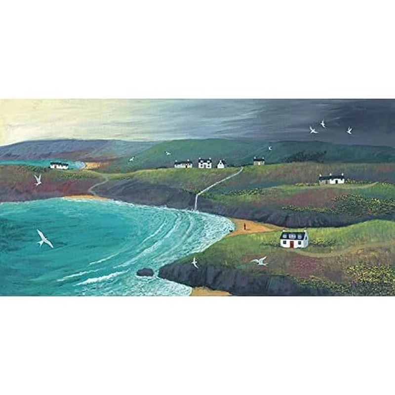 Jo Grundy (Coastal Hills Canvas Print