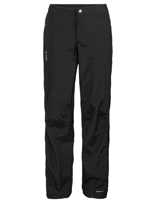 VAUDE VAUDO Women Women's Yaras Rain Zip Pants III Pants - black, 36