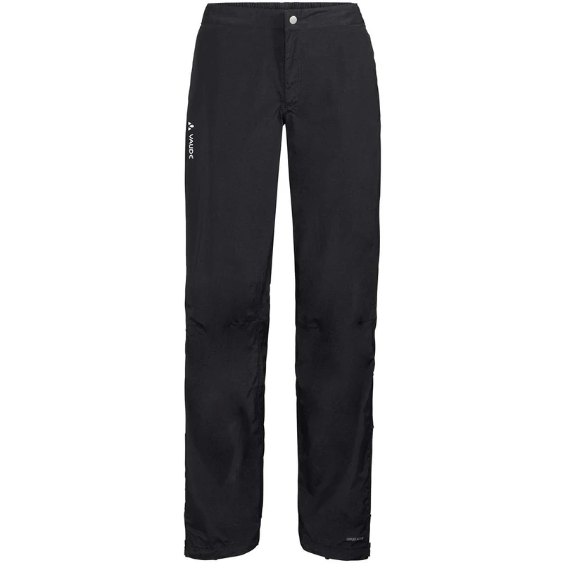 VAUDE VAUDO Women Women's Yaras Rain Pants III Pants - black, 40Short