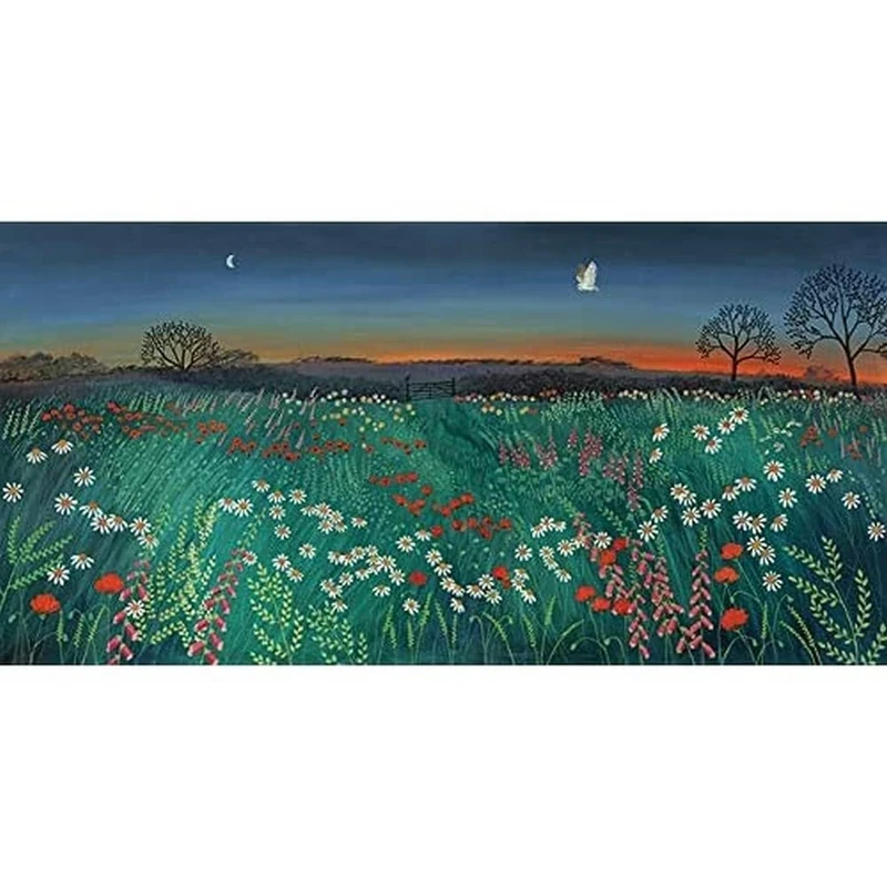 Jo Grundy (Twilight Meadow Canvas Print