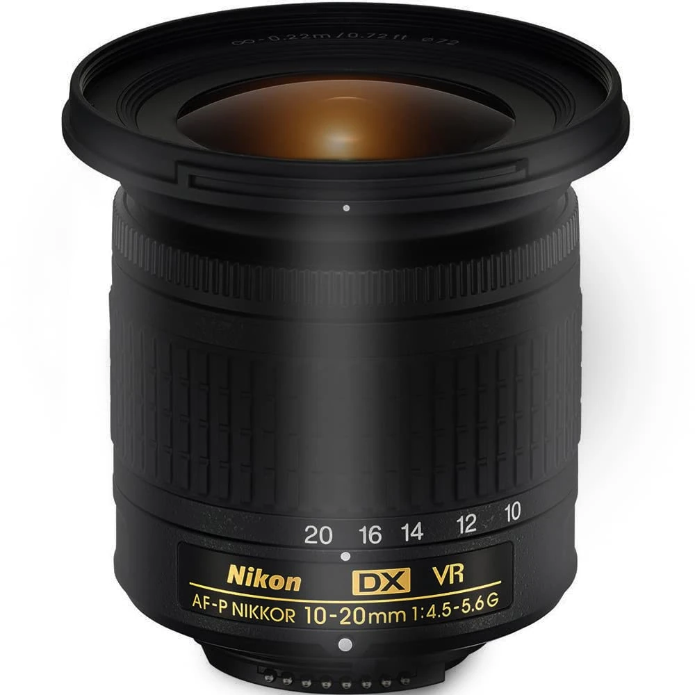 Nikon AF-P DX NIKKOR 10-20mm f/4.5-5.6G VR Lens Black (Renewed)